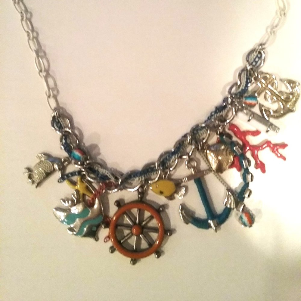 Nautical Statement Necklace